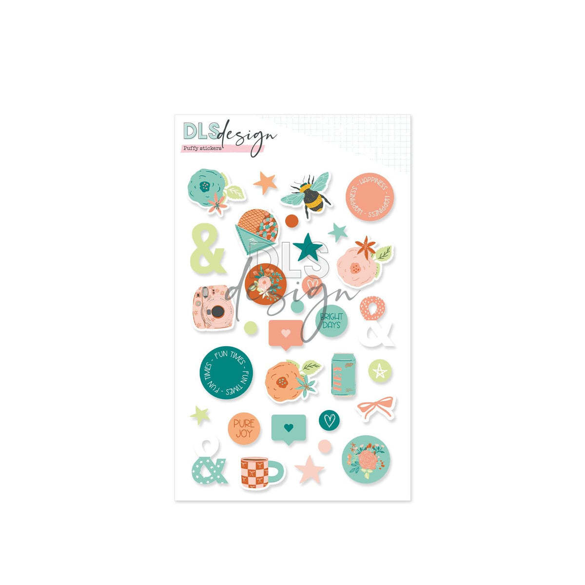 Puffy Stickers A Story Of Joyful Days