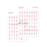 Puffy Stickers Alphabet Essentials Gilmo Candy Floss