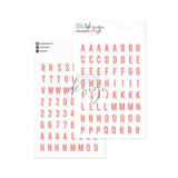 Puffy Stickers Alphabet Gilmo Coral Reef