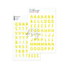 Puffy Stickers Alphabet Mason Limeade
