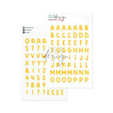 Puffy Stickers Alphabet Mason Sunshine