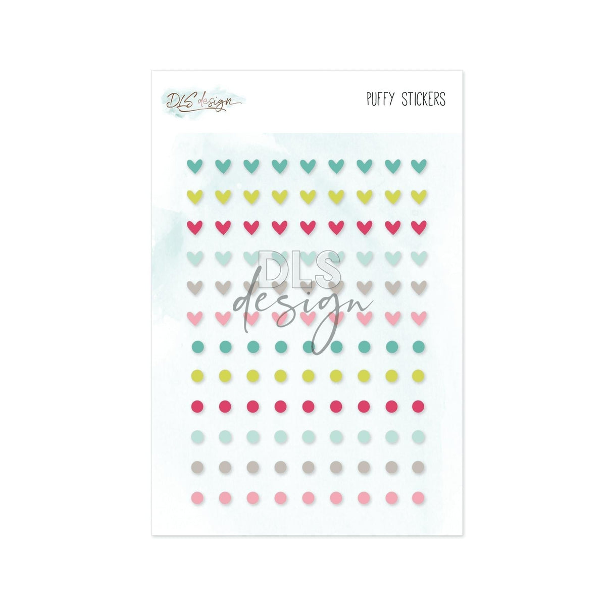Puffy Stickers Basic Summer