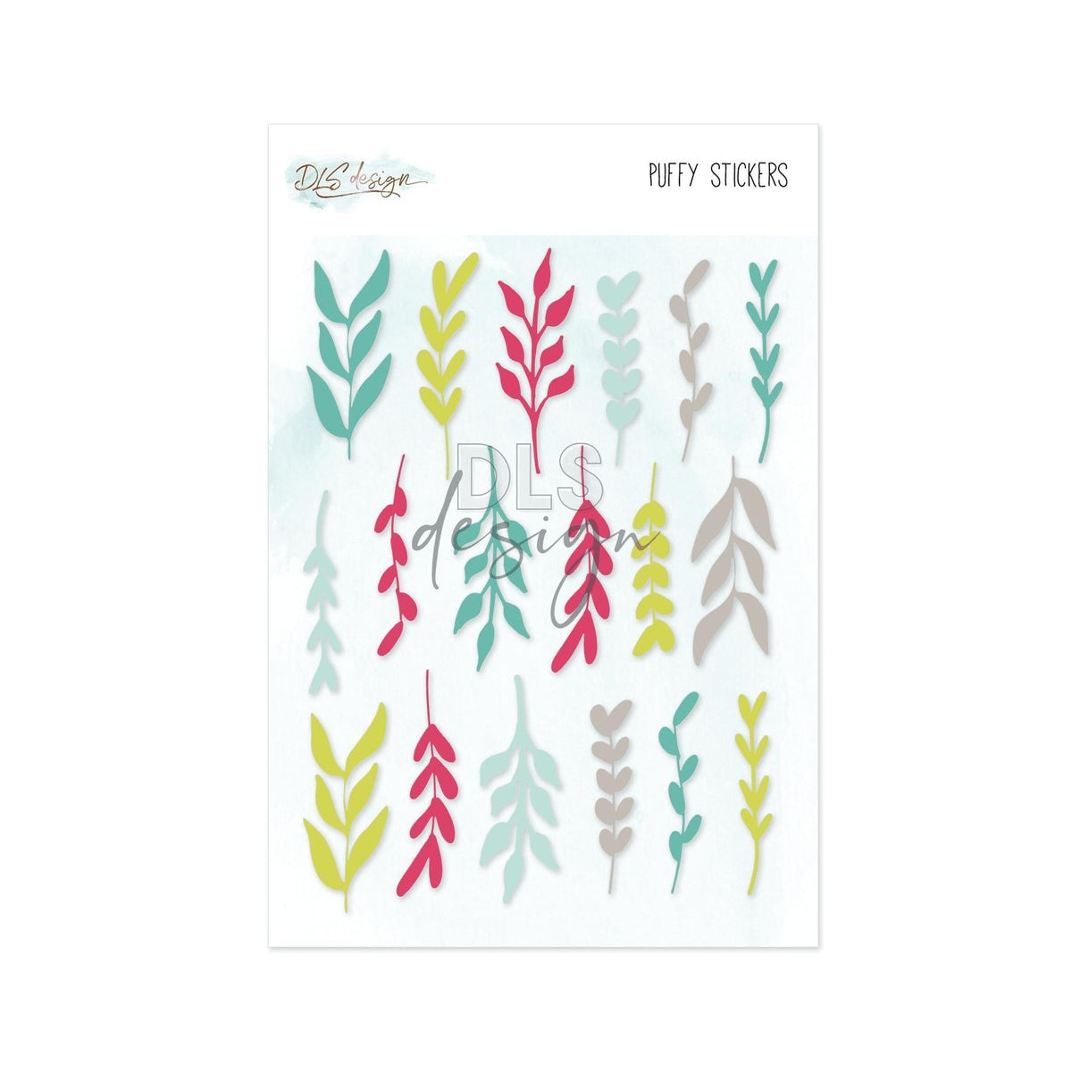 Puffy Stickers Branches