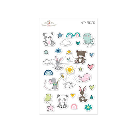 Puffy Stickers Goodnight Kisses - DLS Design