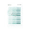 Puffy Stickers Essentials Shapes Teal