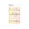 Puffy Stickers Essentials Shapes Yellow