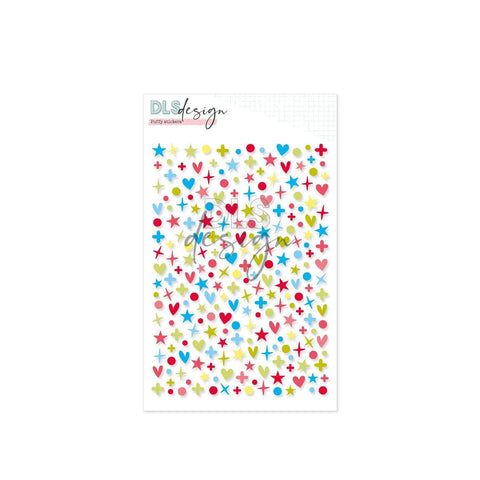Puffy Stickers Mini Shapes A Story Of Late Sunsets