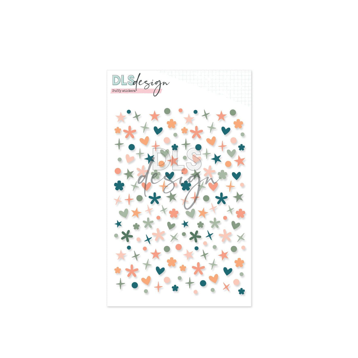 Puffy Stickers Mini Shapes - Advent 2025