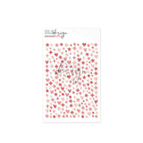 Puffy Stickers Mini Shapes Coral