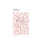 Puffy Stickers Mini Shapes Coral