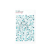 Puffy Stickers Mini Shapes Denim