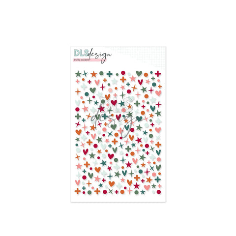 Puffy Stickers Mini Shapes Eighteen Pages Of Time