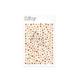 Puffy Stickers Mini Shapes Papaya