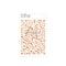 Puffy Stickers Mini Shapes Papaya