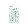 Puffy Stickers Mini Shapes Seafoam