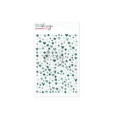 Puffy Stickers Mini Shapes Seafoam