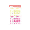 Puffy Stickers Numbers Summer Stories
