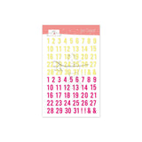Puffy Stickers Numbers Summer Stories