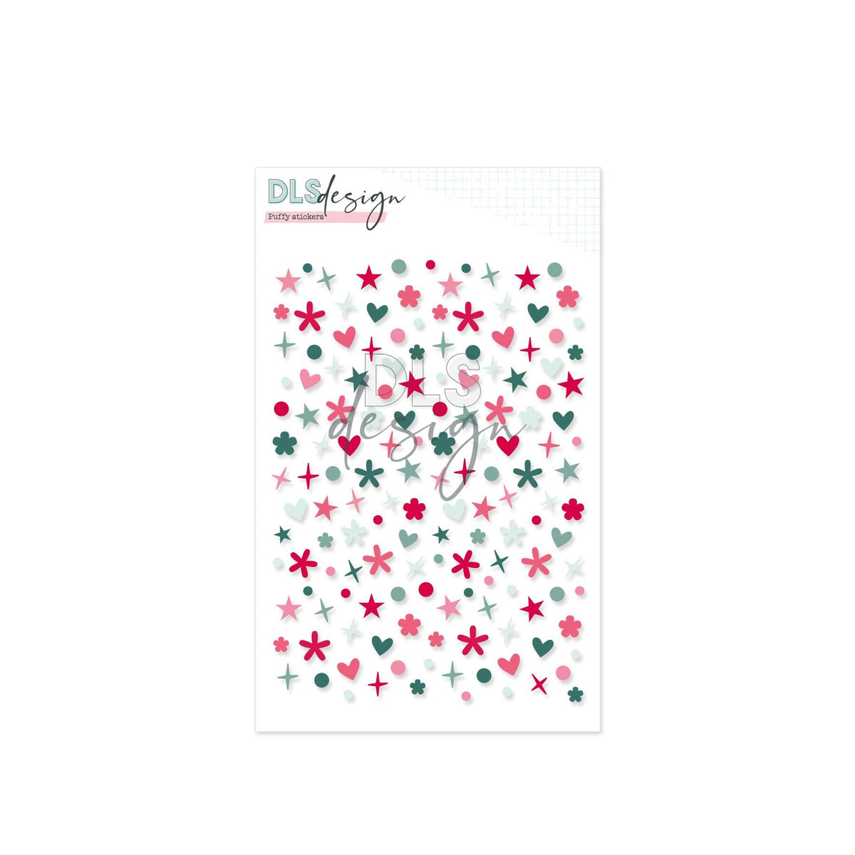Puffy Stickers Shapes On Cloud Nine