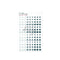 Puffy Stickers Shapes Seafoam