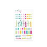 Puffy Stickers Shapes Zestful