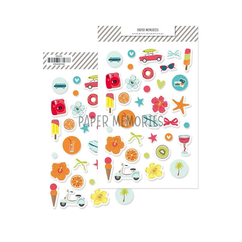Puffy Stickers Summer Memories [nearly perfect]