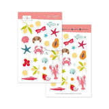 Puffy Stickers Summer Stories Shapes