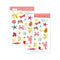 Puffy Stickers Summer Stories Shapes