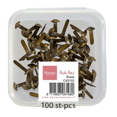 Push Pins - Brass