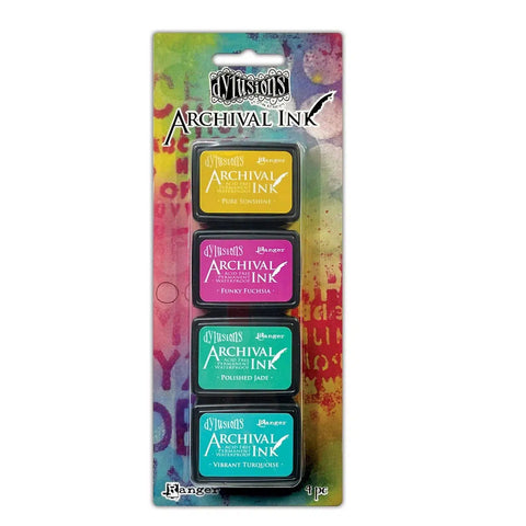 Ranger Dylusions Archival Ink Mini Pad Kit 3