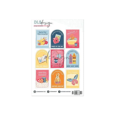 Shape Stickers A Story Of Golden Glow