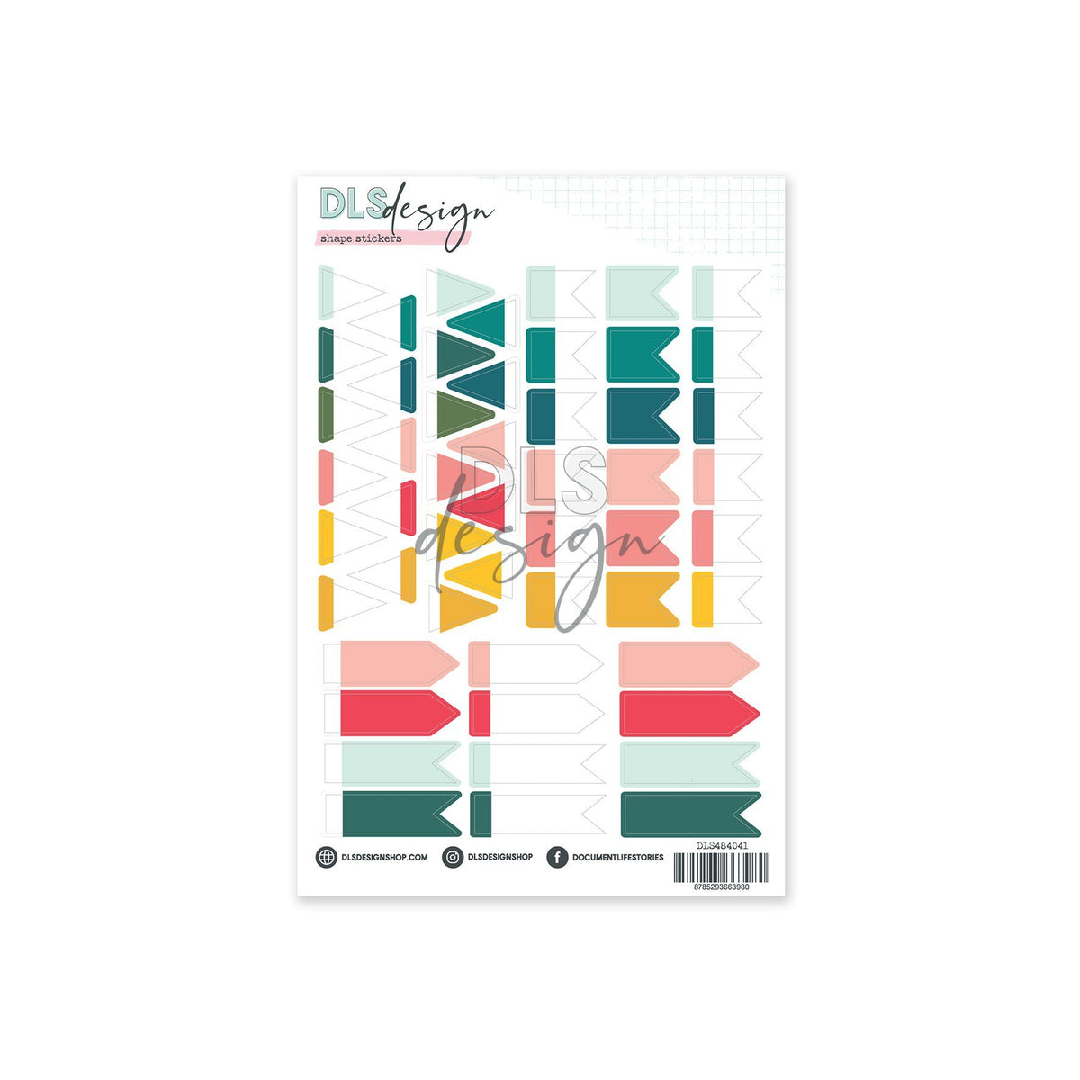 Shape Stickers - Advent 2024