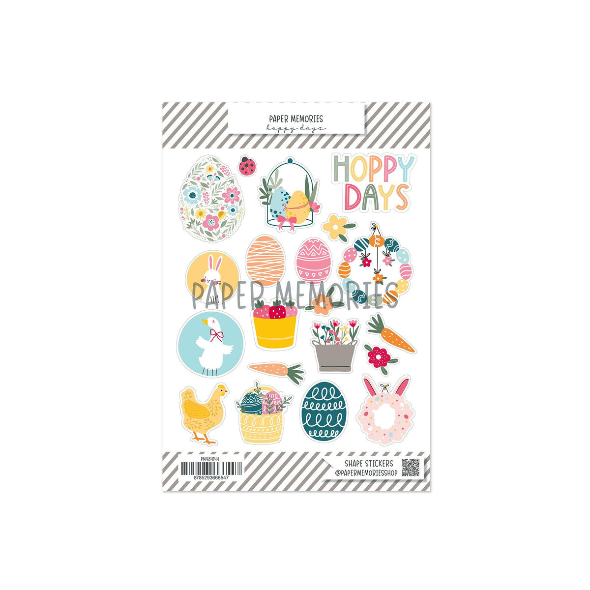 Shape Stickers Hoppy Days