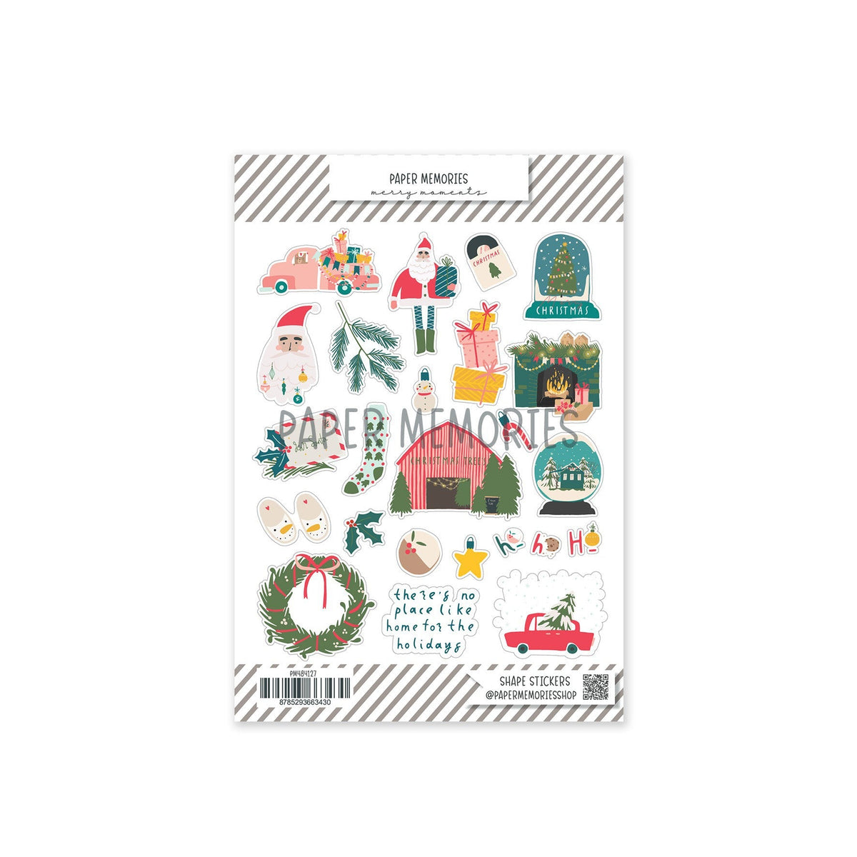 Shape Stickers Merry Moments