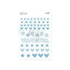 Silicone Essentials Mini Shapes Blue