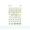 Silicone Essentials Mini Shapes Green