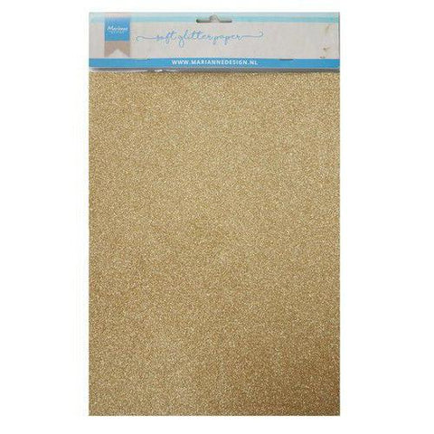 Soft Glitter Paper - Gold