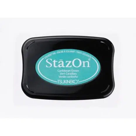 StazOn Inkpad - Caribbean Green
