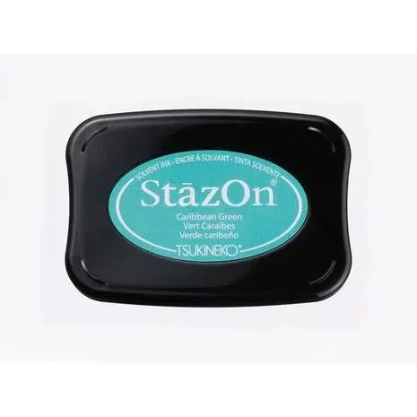 StazOn Inkpad - Caribbean Green