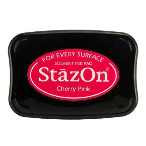 StazOn Inkpad - Cherry Pink