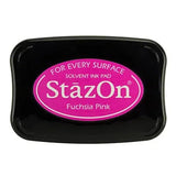 StazOn Inkpad - Fuchsia Pink