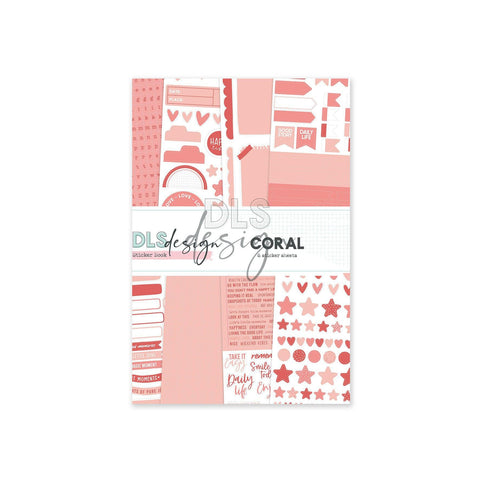 Sticker Book Essentials Coral
