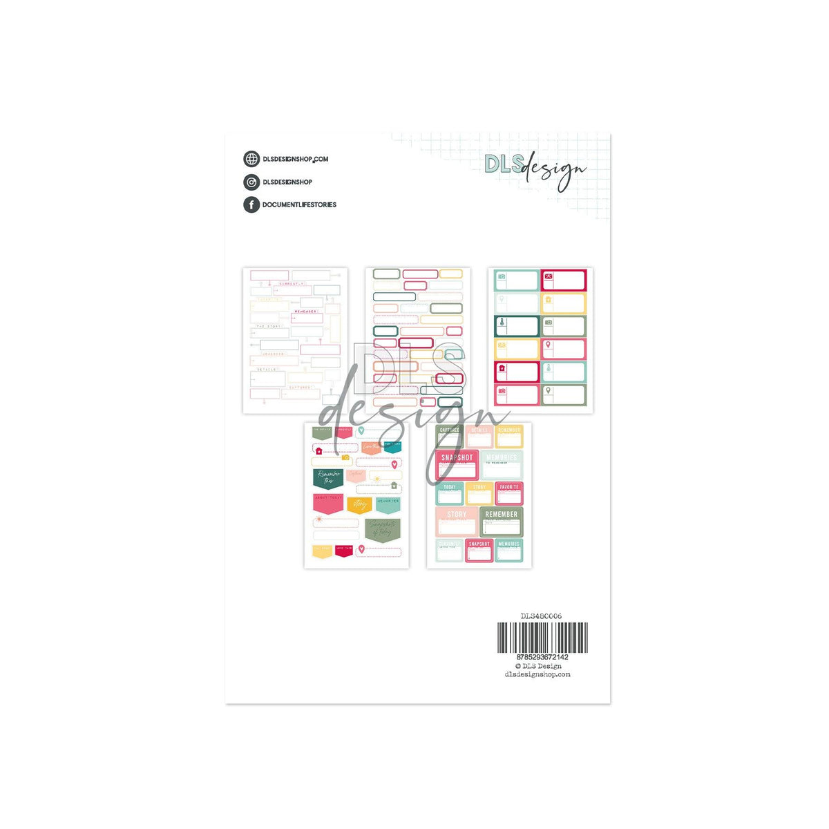 Sticker Set Essentials - Advent 2025