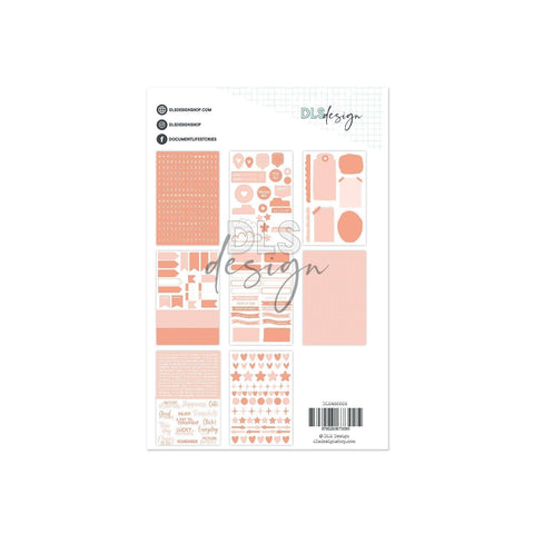 Sticker Set Essentials Peach