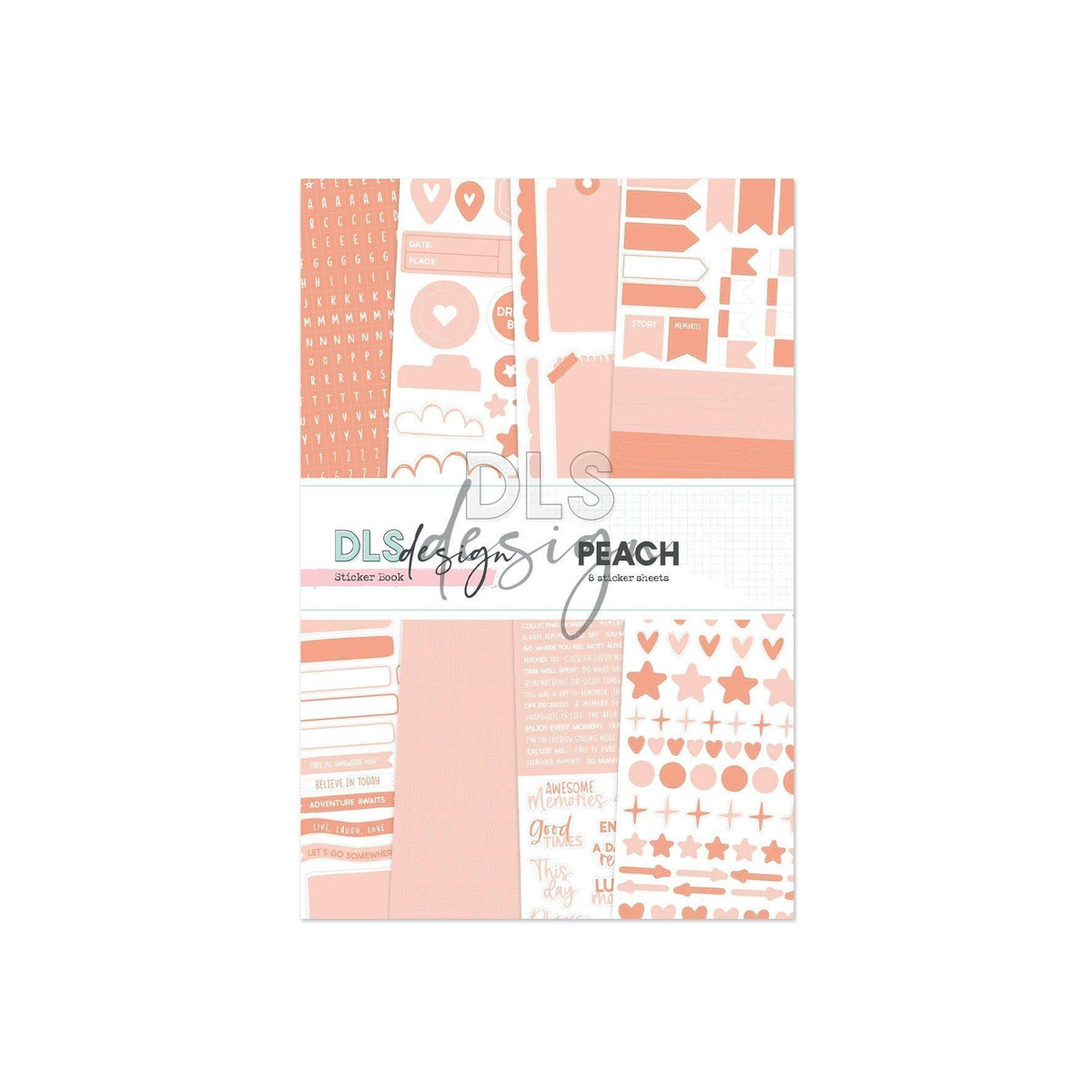 Sticker Set Essentials Peach