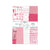 Sticker Set Essentials Pink - DLS Design