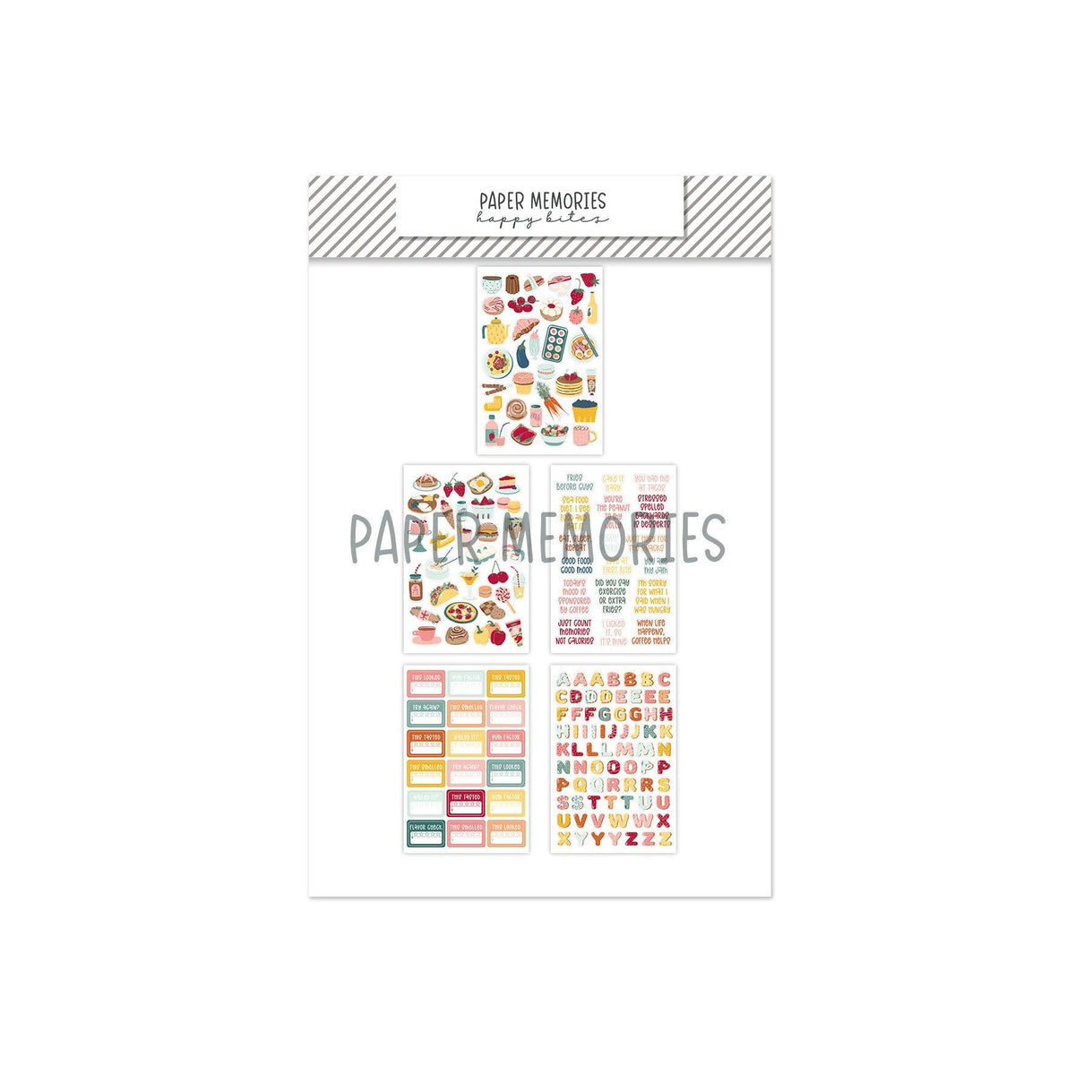 Sticker Set Happy Bites