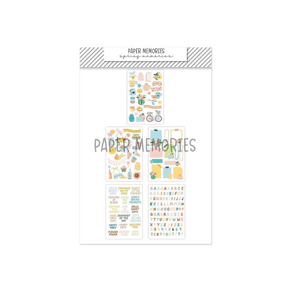 Sticker Set Spring Memories