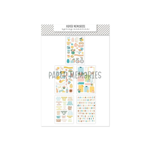 Sticker Set Spring Memories