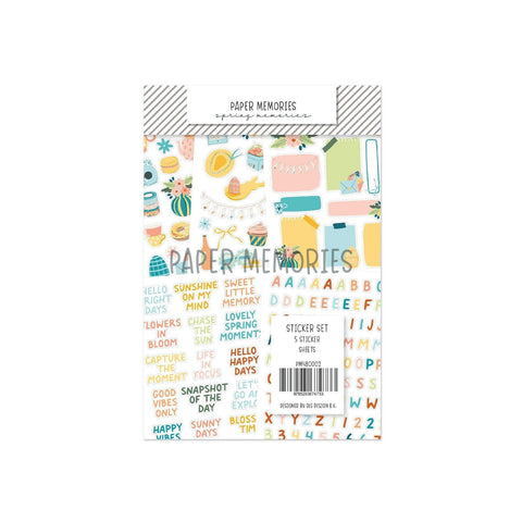 Sticker Set Spring Memories